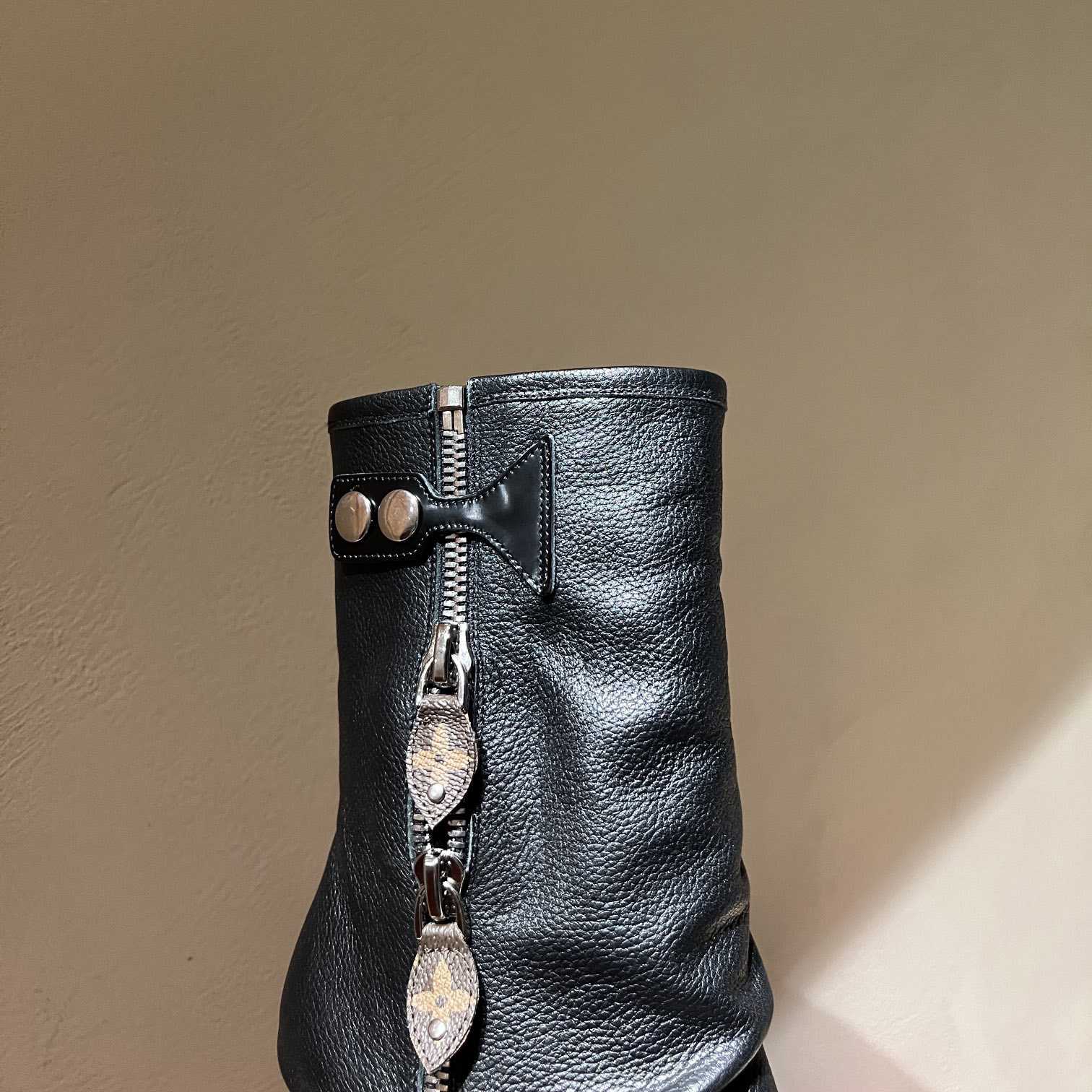 Louis Vuitton Patti Wedge Half Boot - DopestKickz