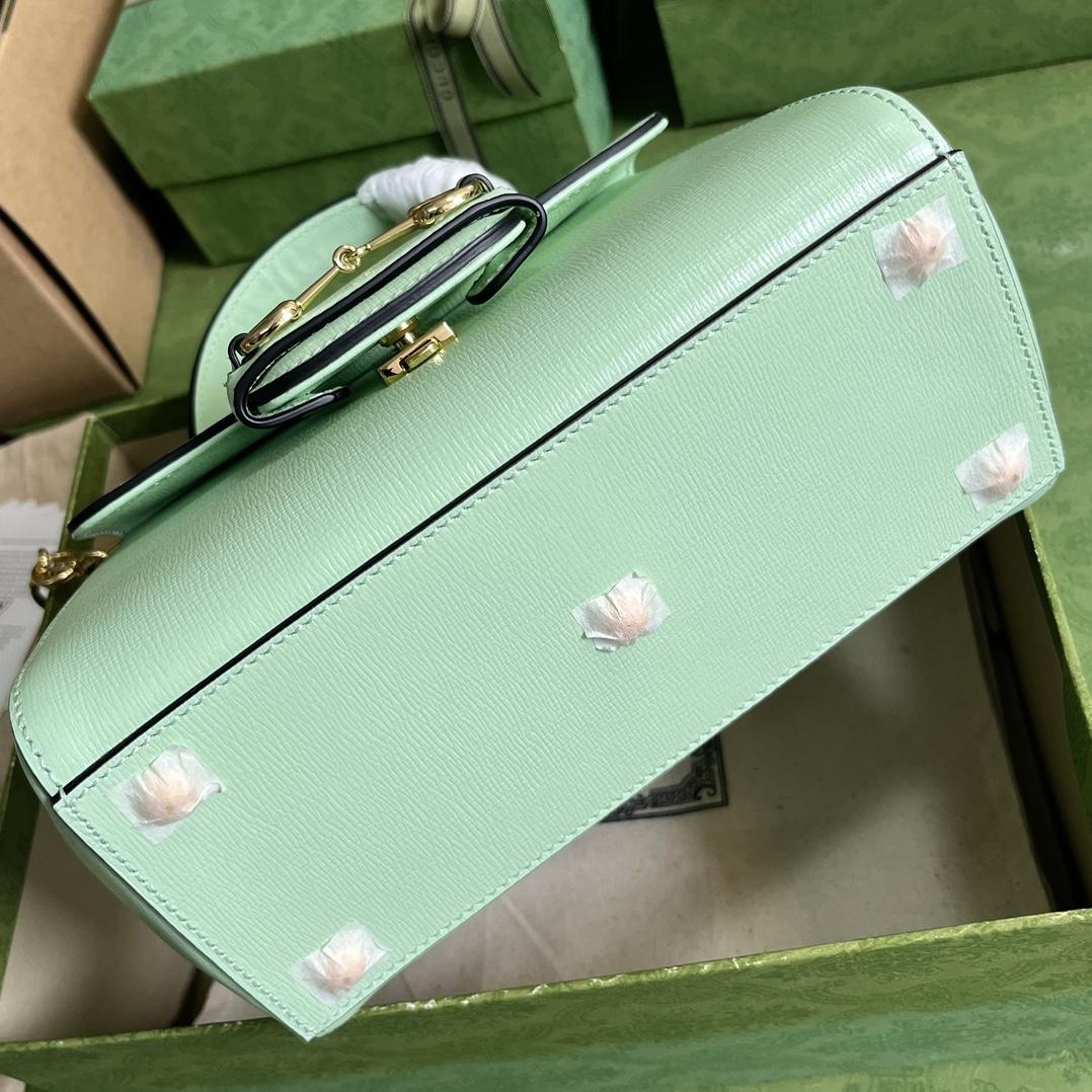 Gucci Horsebit 1955 Mini Top Handle Bag(22x16x10.5cm) - DopestKickz