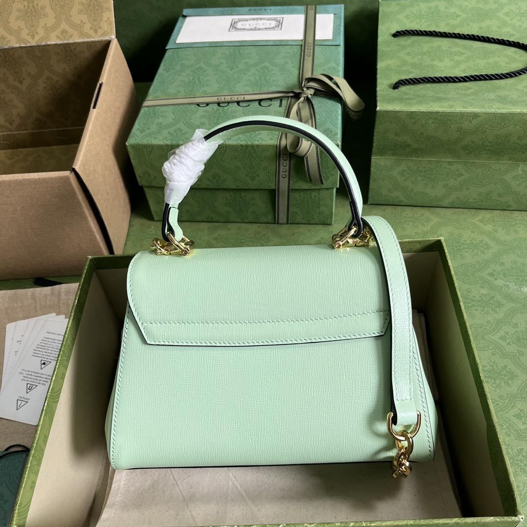 Gucci Horsebit 1955 Mini Top Handle Bag(22x16x10.5cm) - DopestKickz