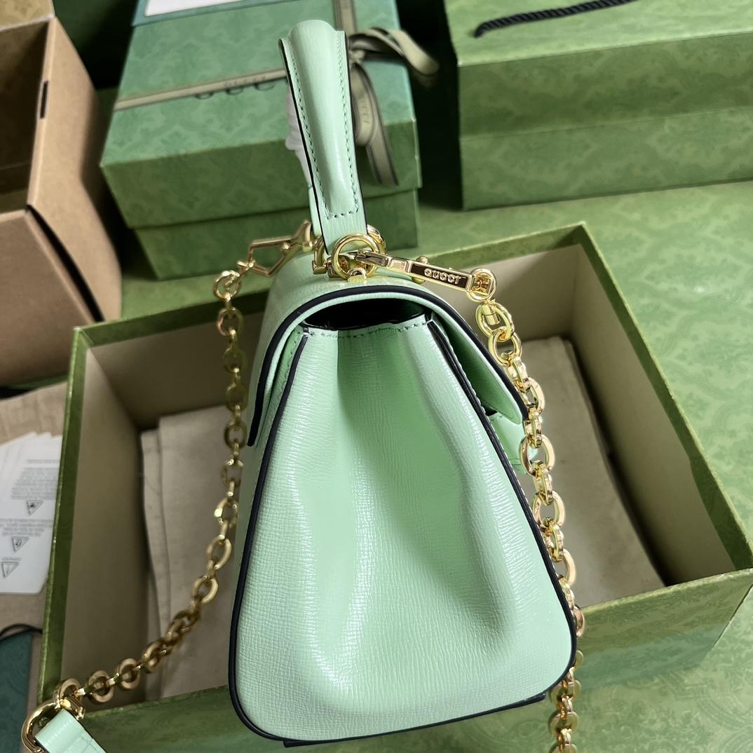 Gucci Horsebit 1955 Mini Top Handle Bag(22x16x10.5cm) - DopestKickz