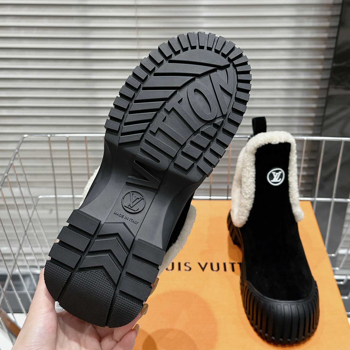 Louis Vuitton Ruby Flat Ankle Boot - DopestKickz