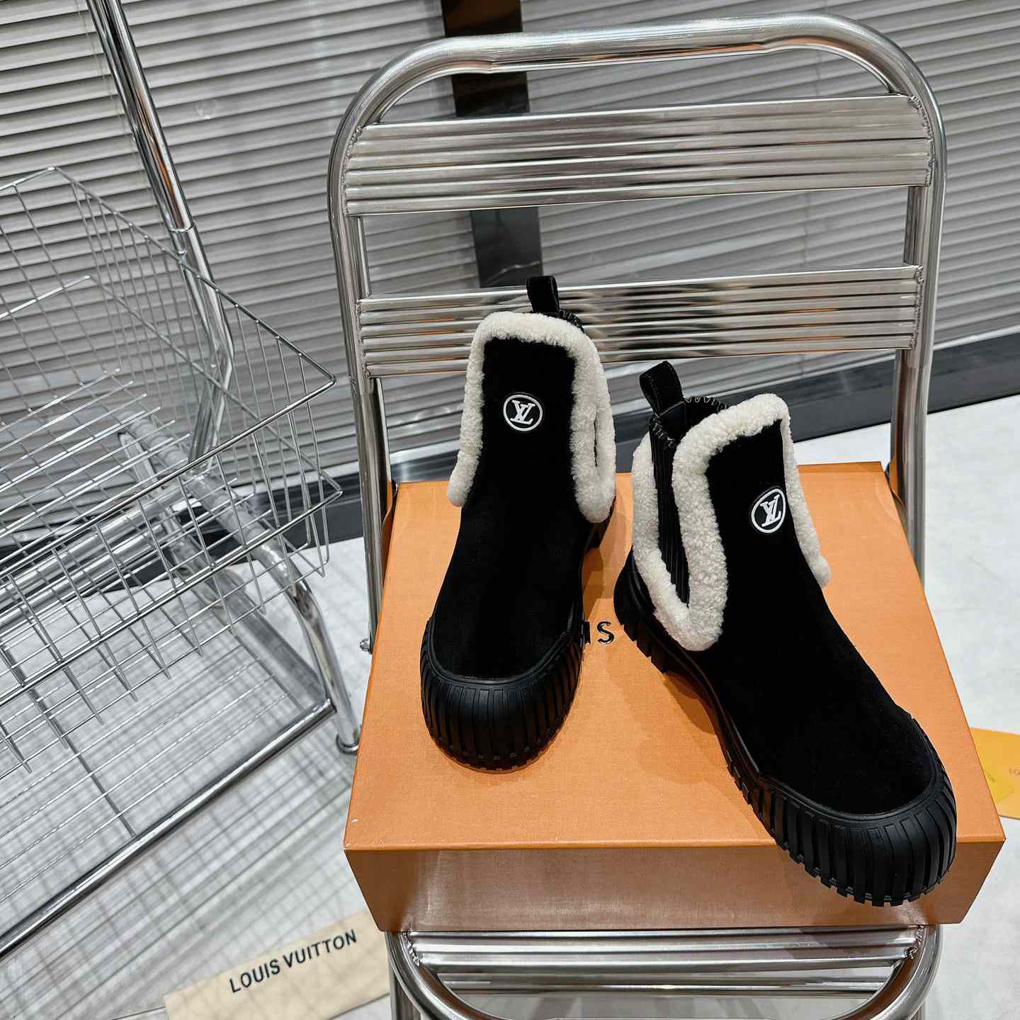 Louis Vuitton Ruby Flat Ankle Boot - DopestKickz