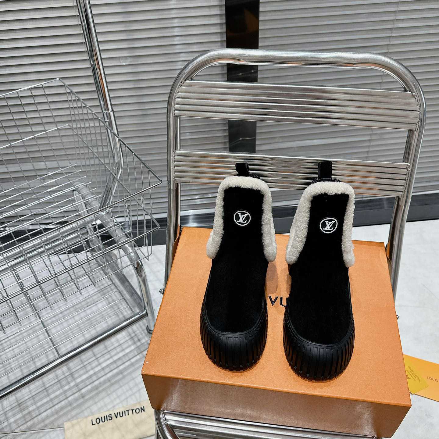Louis Vuitton Ruby Flat Ankle Boot - DopestKickz