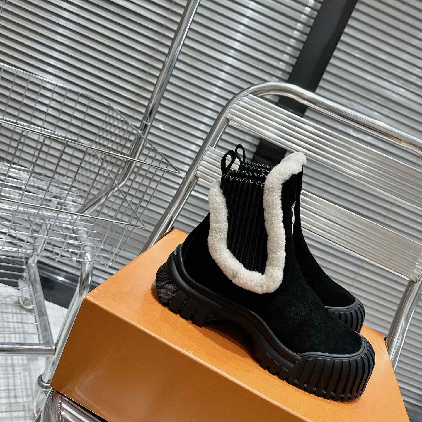Louis Vuitton Ruby Flat Ankle Boot - DopestKickz