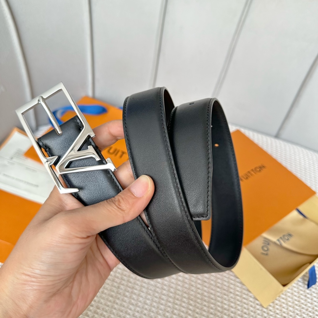 Louis Vuitton LV Skyline 35mm Belt - DopestKickz