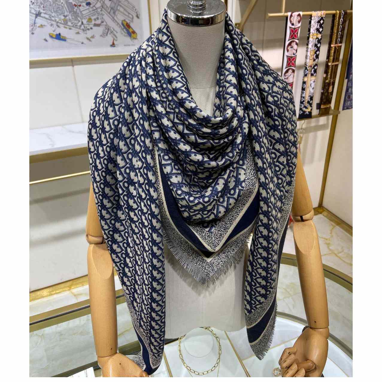 Dior Oblique Shawl - DopestKickz