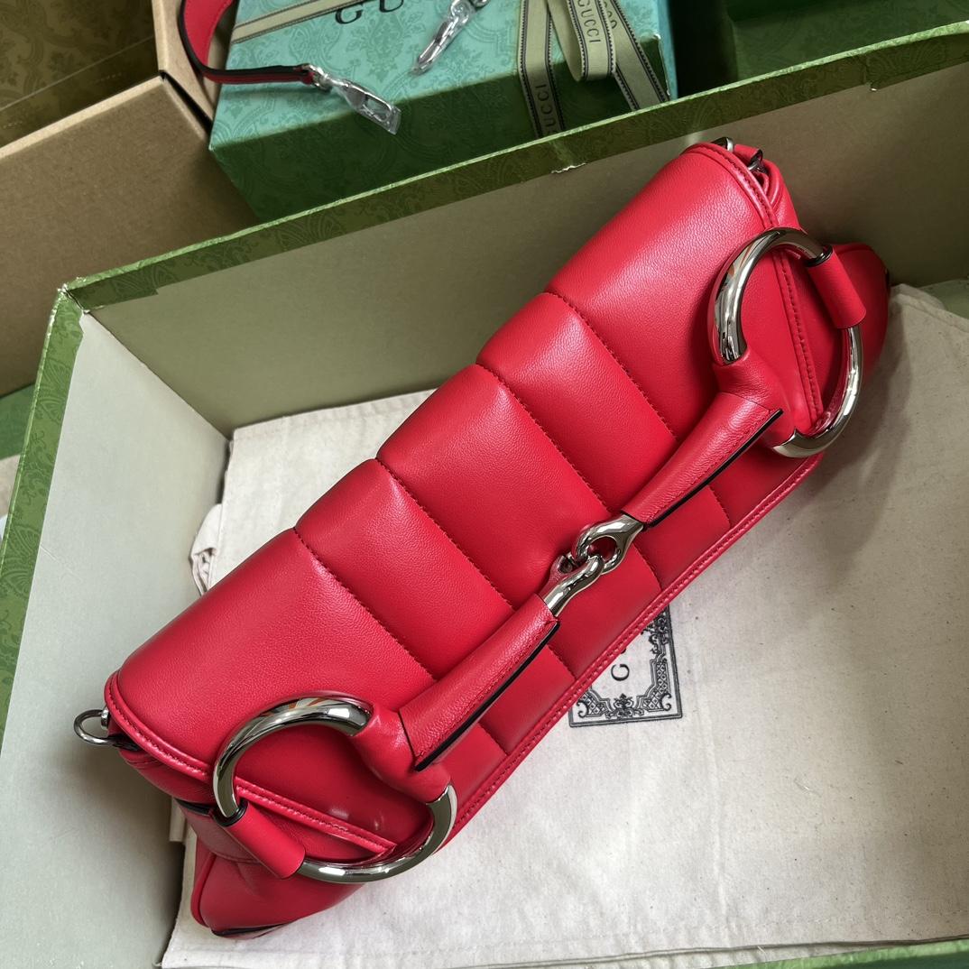 Gucci Horsebit Chain Medium Shoulder Bag (38x 15x 16cm) - DopestKickz