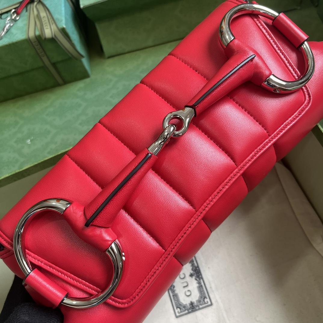Gucci Horsebit Chain Medium Shoulder Bag (38x 15x 16cm) - DopestKickz
