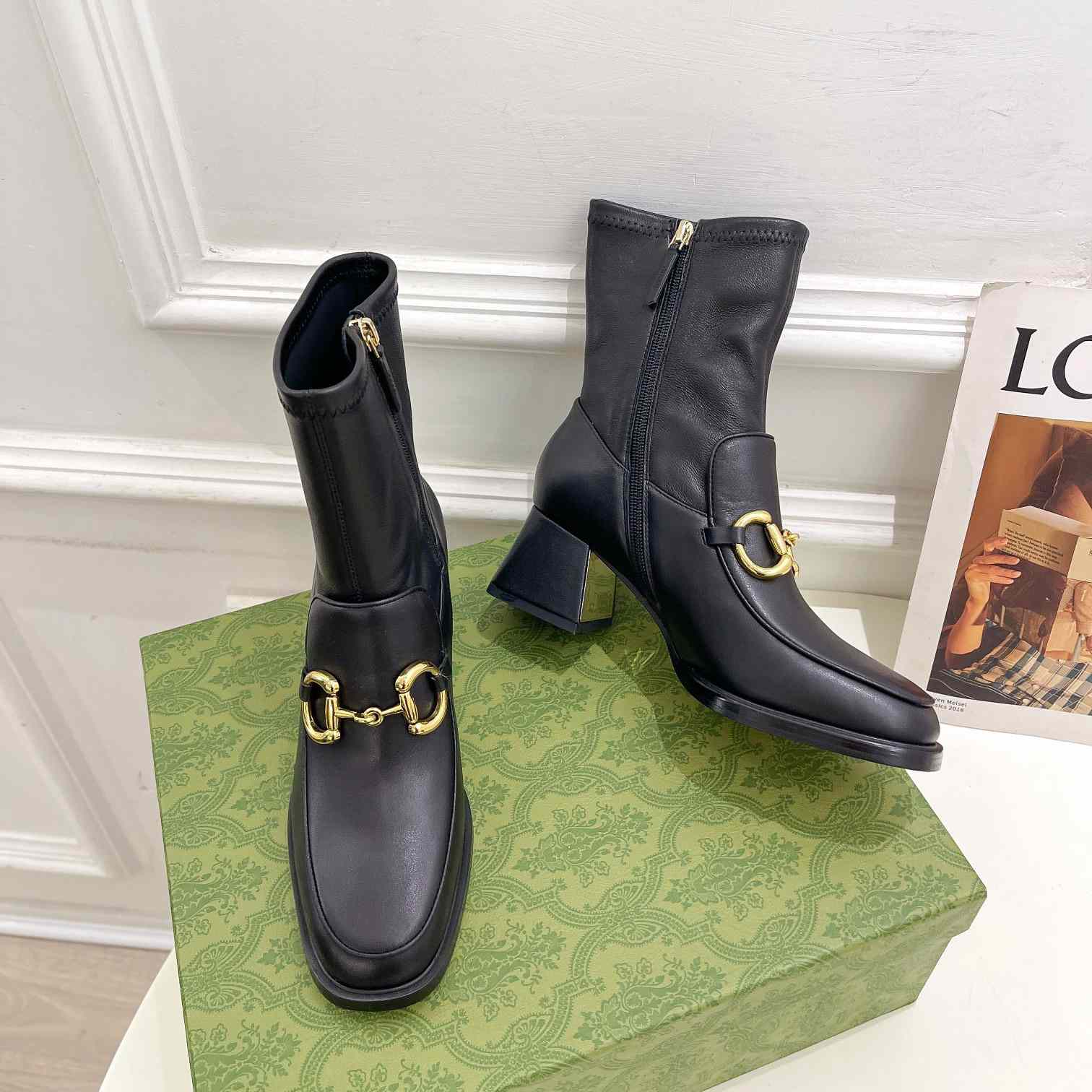 Gucci Women's Boots With Horsebit - DopestKickz