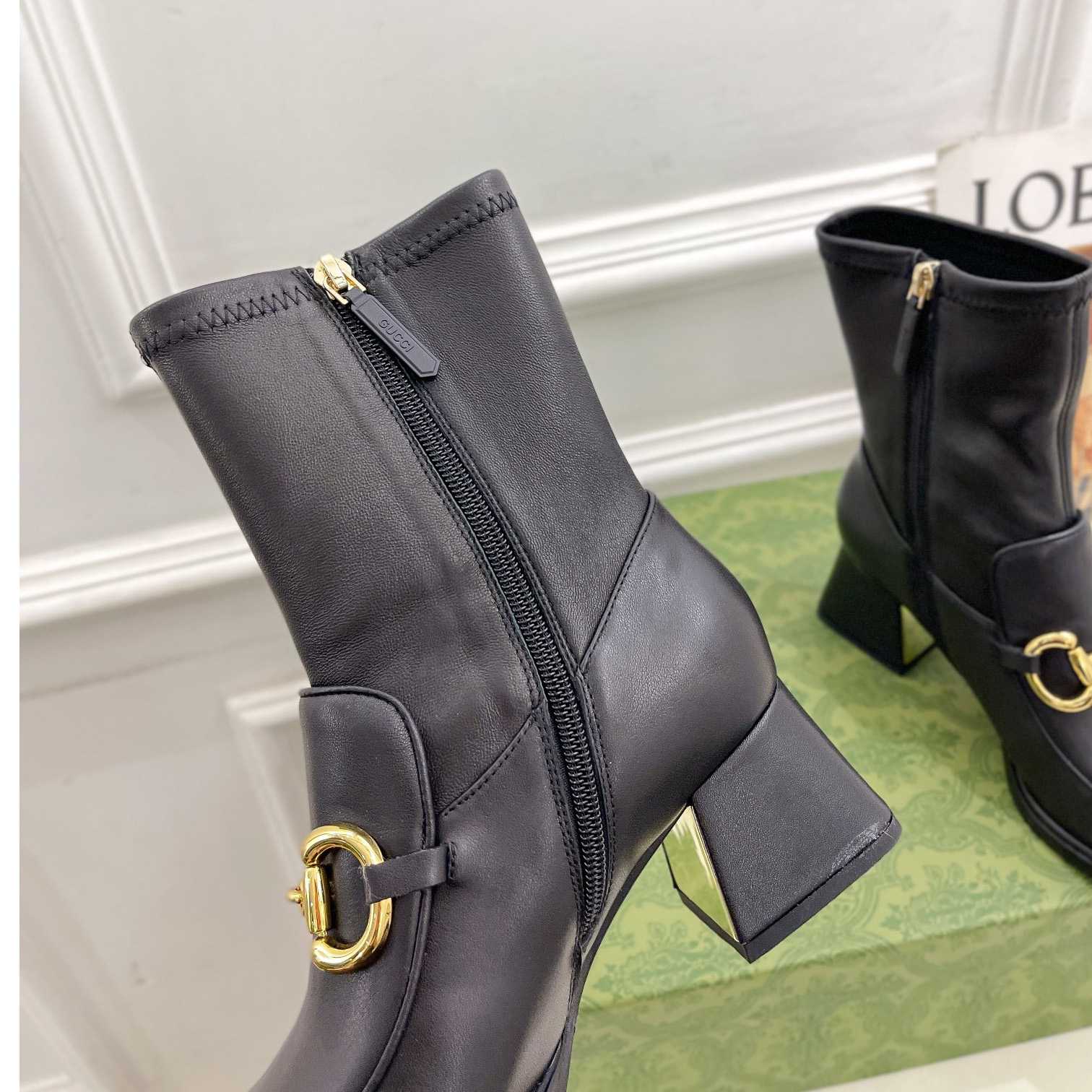 Gucci Women's Boots With Horsebit - DopestKickz