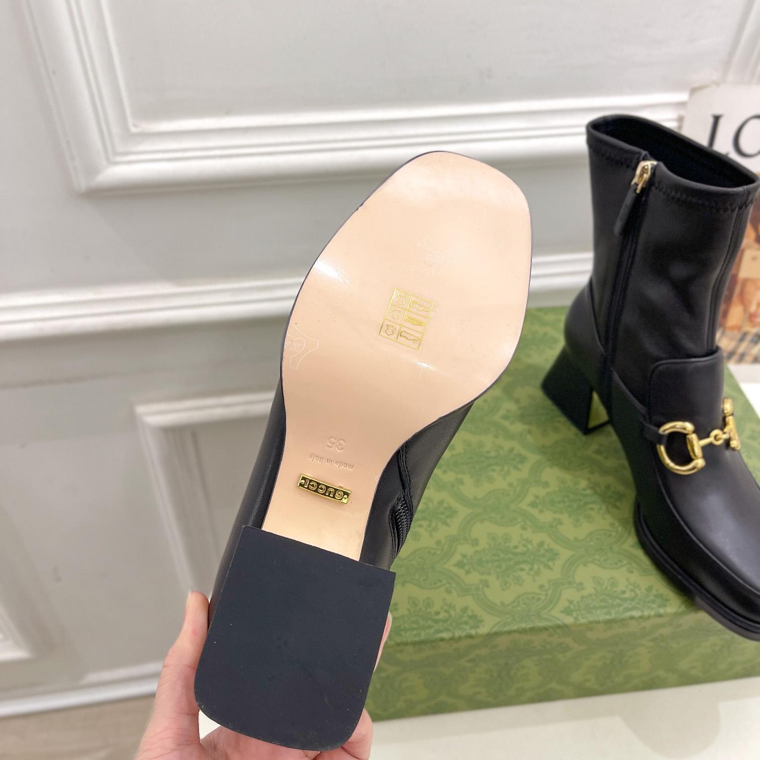Gucci Women's Boots With Horsebit - DopestKickz
