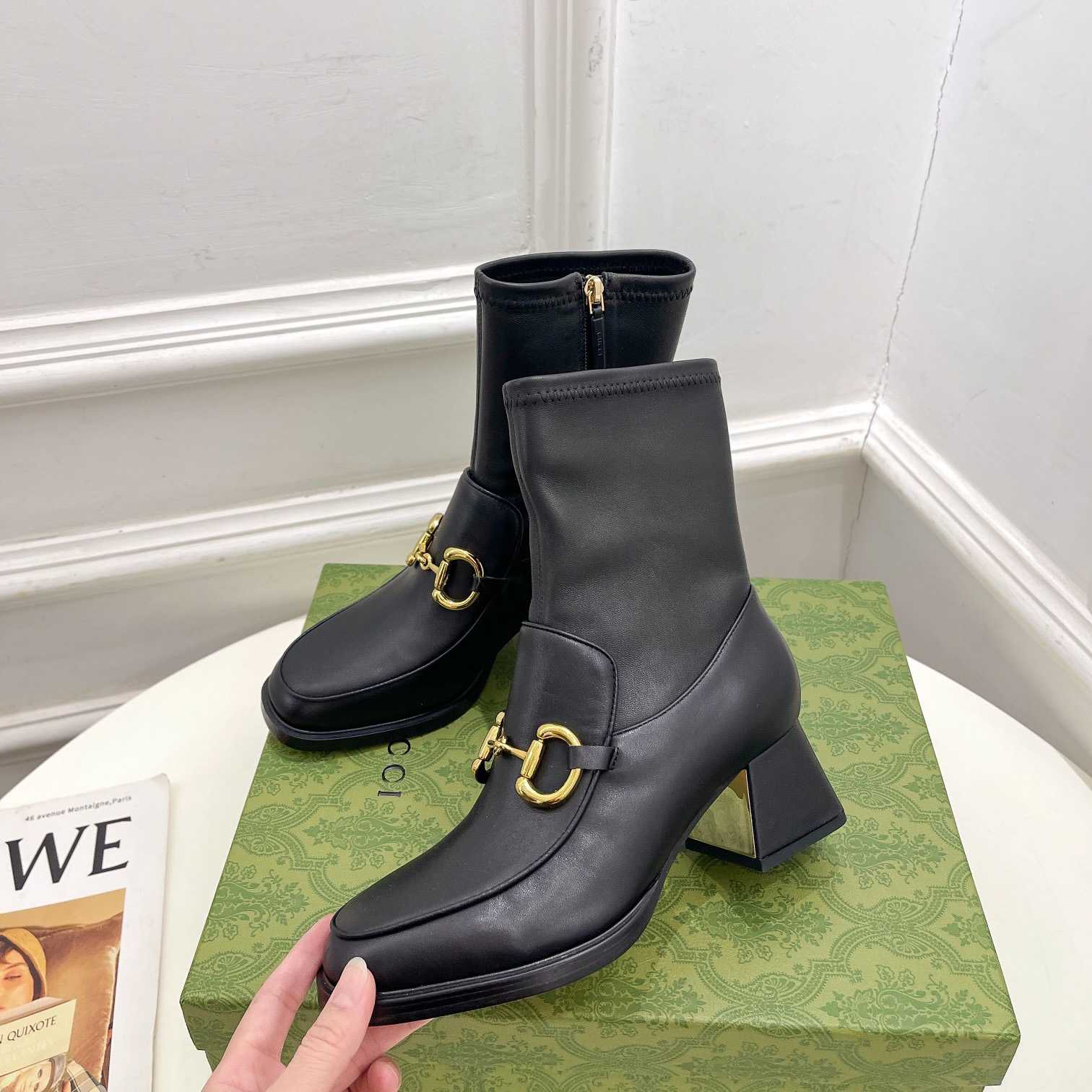Gucci Women's Boots With Horsebit - DopestKickz