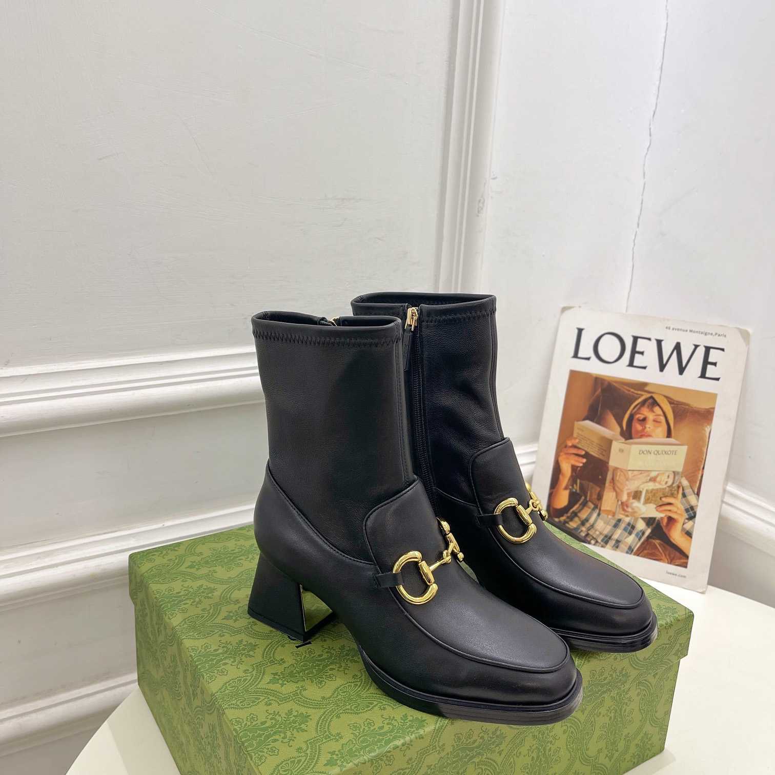 Gucci Women's Boots With Horsebit - DopestKickz