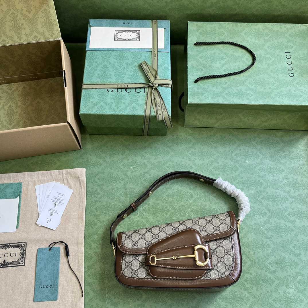 Gucci Horsebit 1955 Small Shoulder Bag - DopestKickz