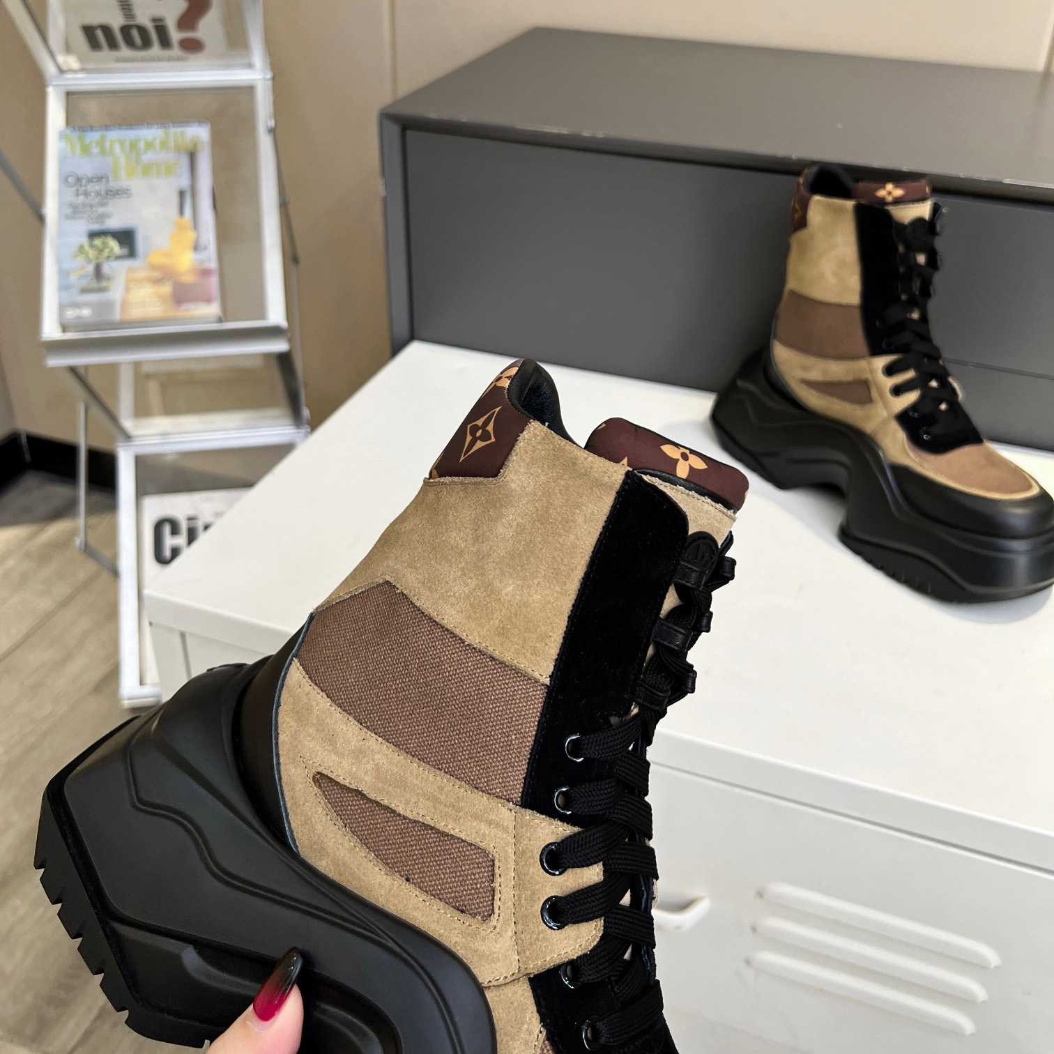 Louis Vuitton LV Archlight 2.0 Platform Ankle Boot - DopestKickz