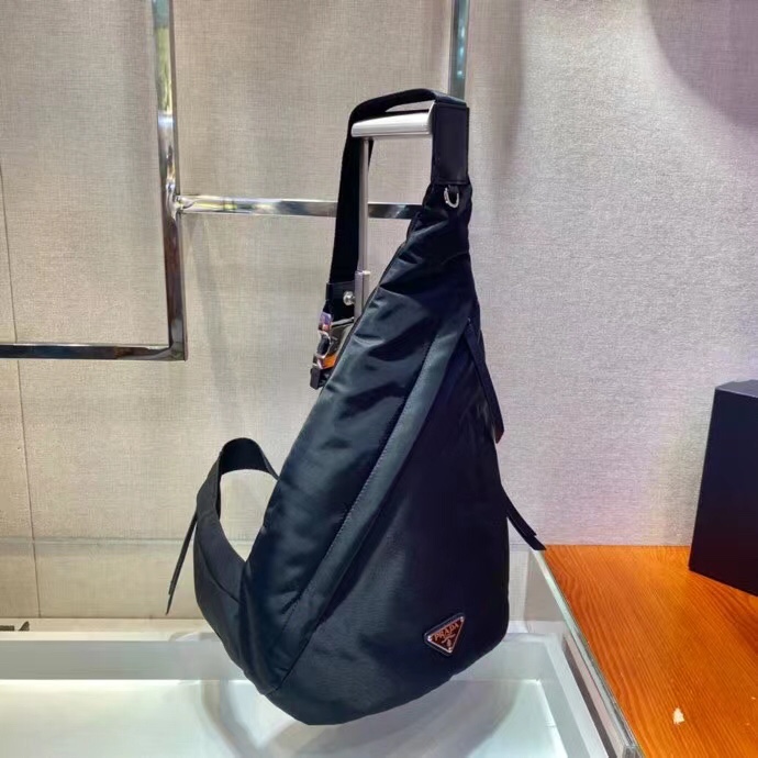 Prada Re-Nylon And Leather Backpack - DopestKickz