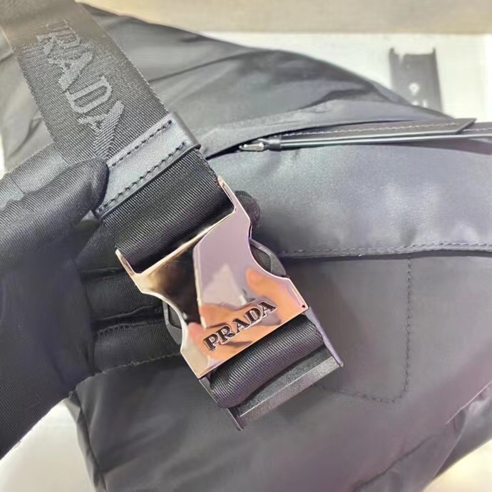 Prada Re-Nylon And Leather Backpack - DopestKickz