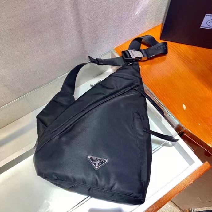 Prada Re-Nylon And Leather Backpack - DopestKickz