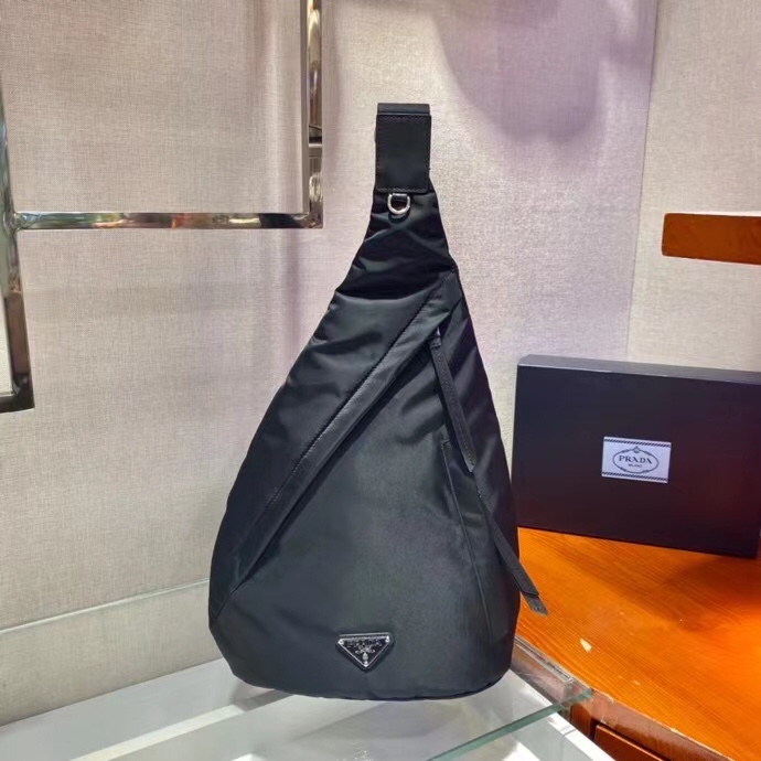 Prada Re-Nylon And Leather Backpack - DopestKickz