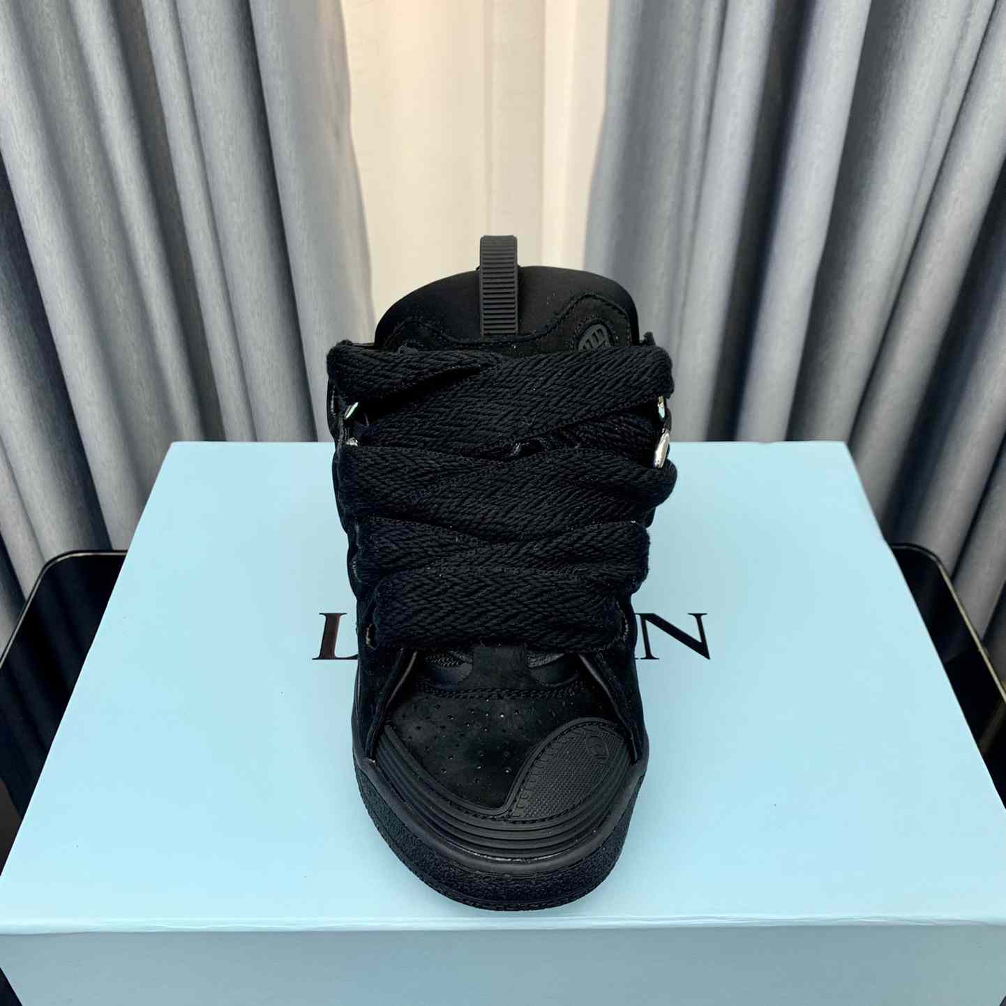 Lanvin Low-top Curb Zig Zag-laces Sneakers - DopestKickz
