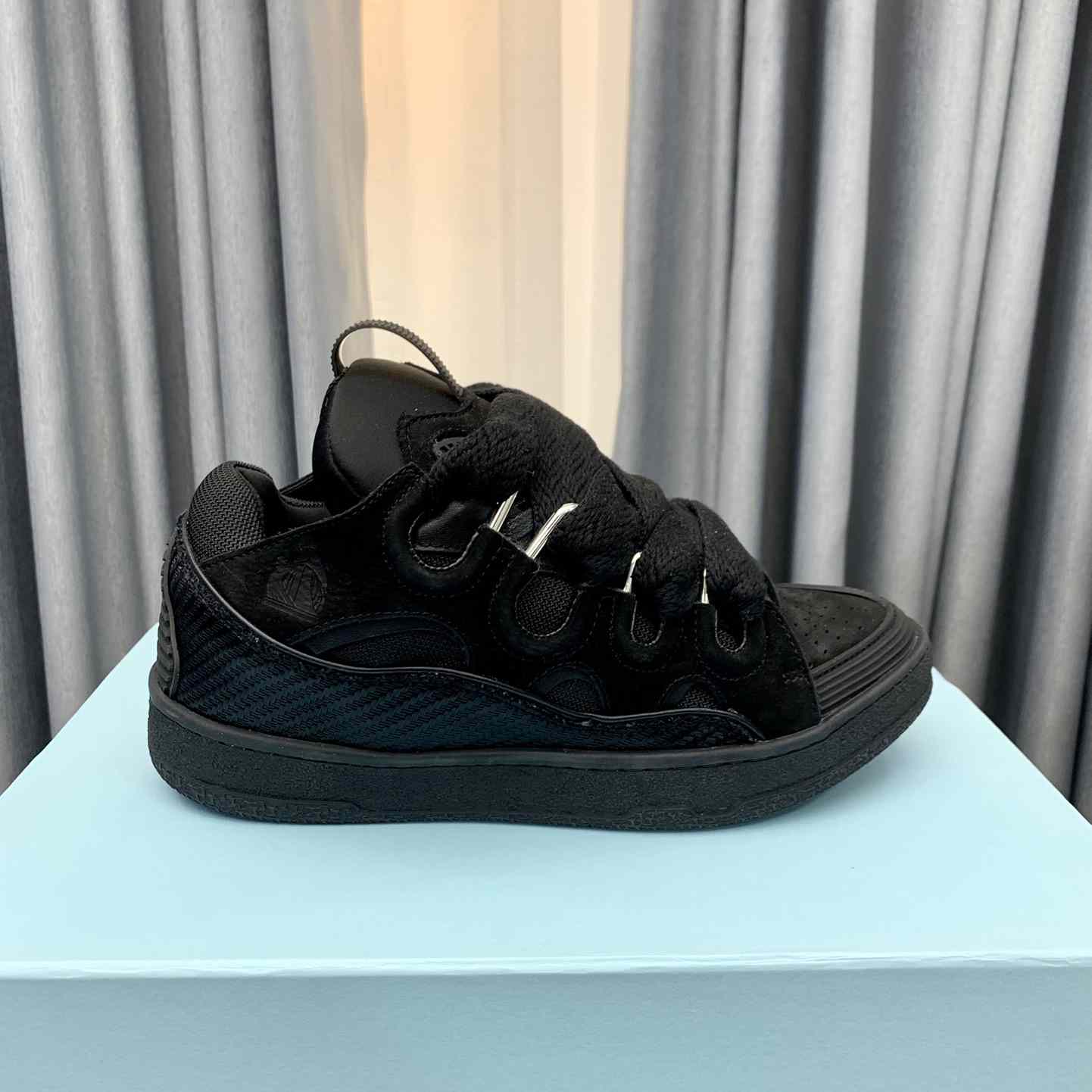 Lanvin Low-top Curb Zig Zag-laces Sneakers - DopestKickz