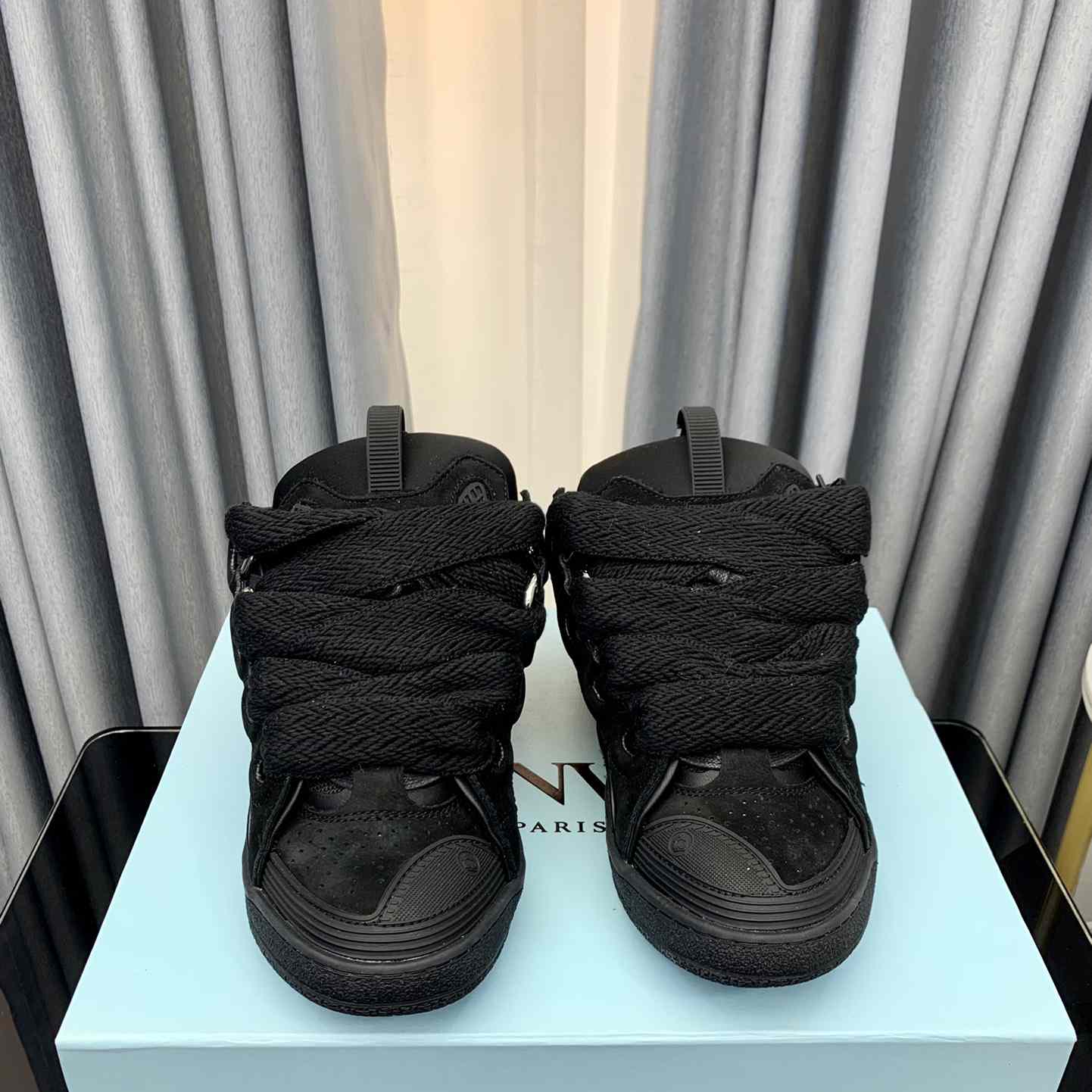 Lanvin Low-top Curb Zig Zag-laces Sneakers - DopestKickz
