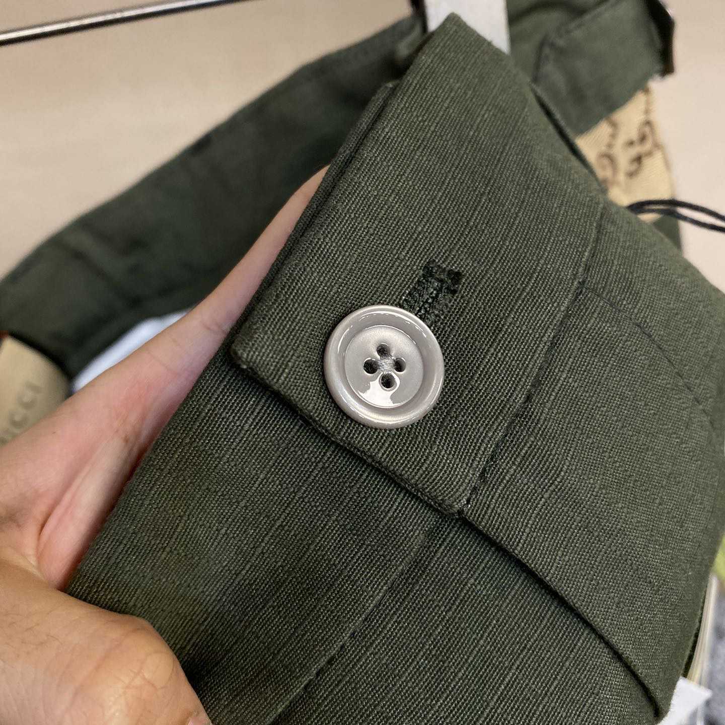 Gucci Cotton Cargo Trouser - DopestKickz