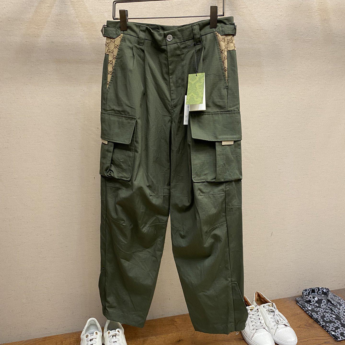 Gucci Cotton Cargo Trouser - DopestKickz