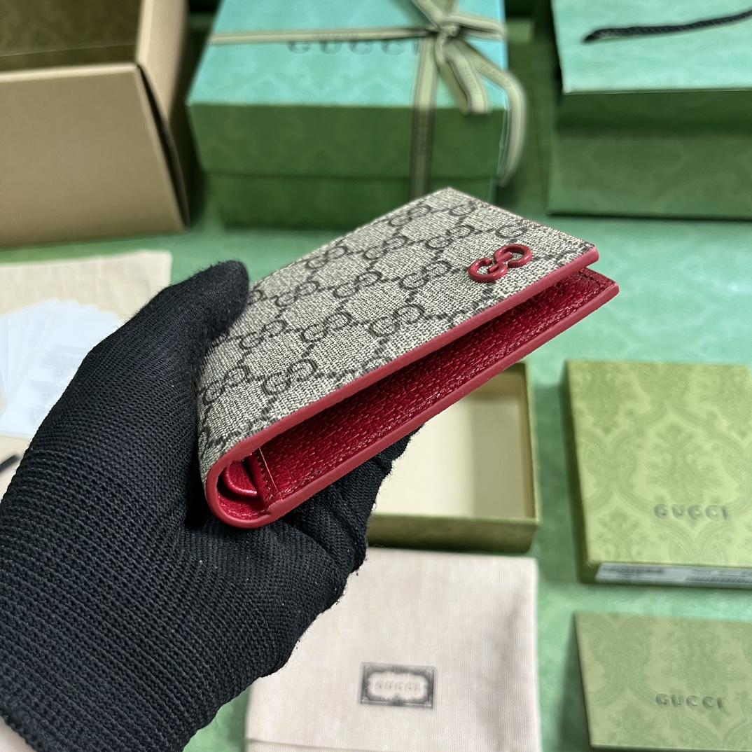 Gucci Wallet With GG Detail - DopestKickz