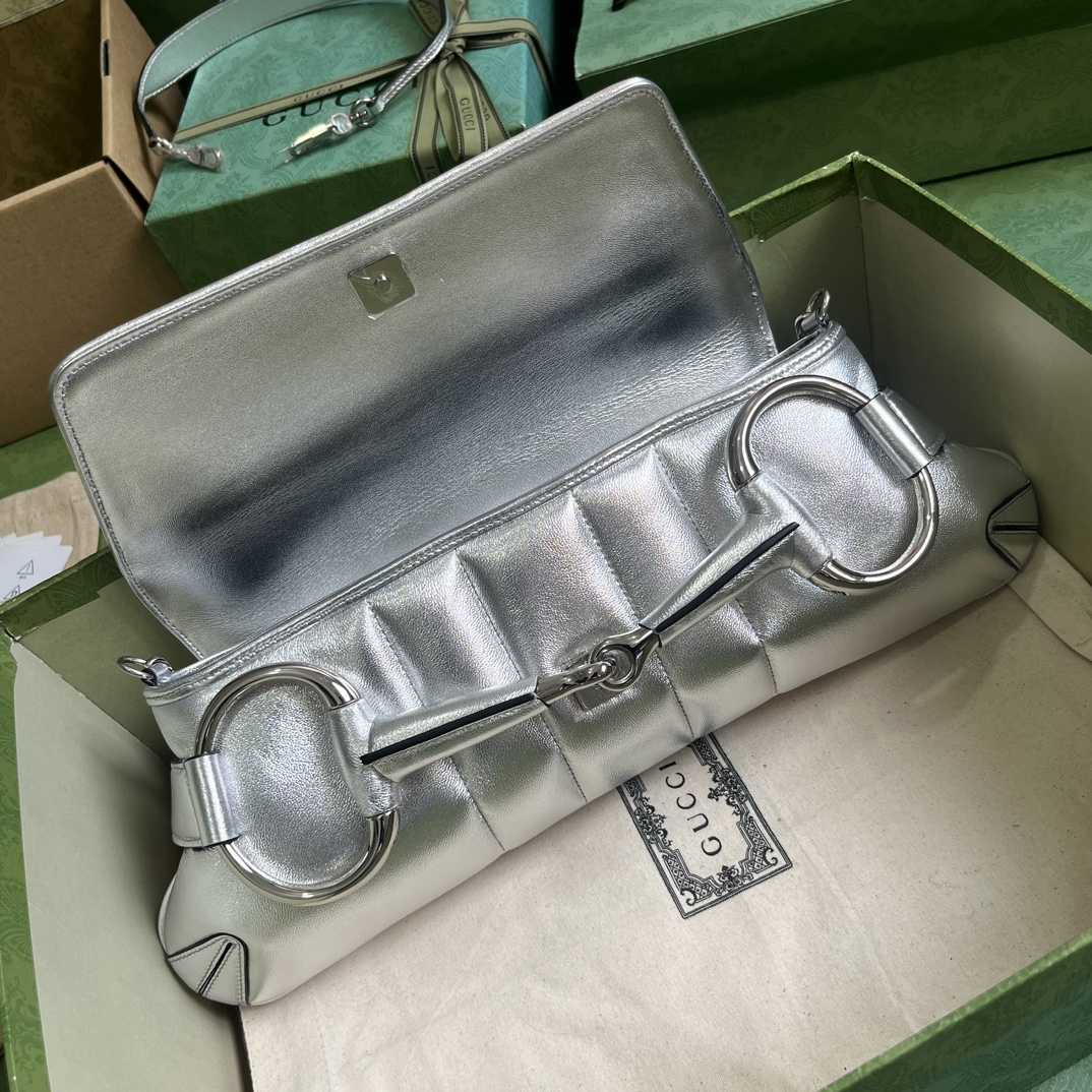 Gucci Horsebit Chain Medium Shoulder Bag (38x 15x 16cm) - DopestKickz