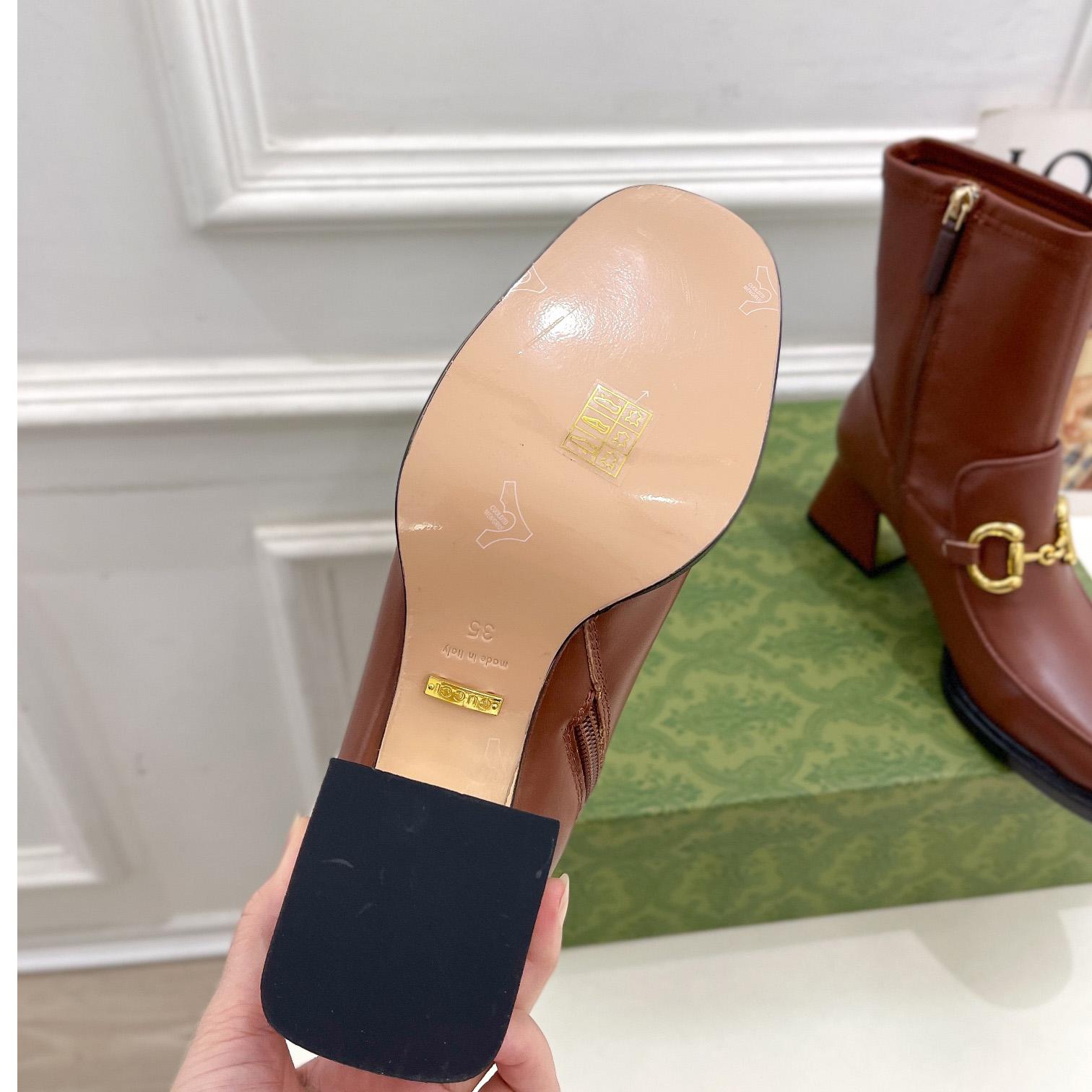 Gucci Women's Boots With Horsebit - DopestKickz