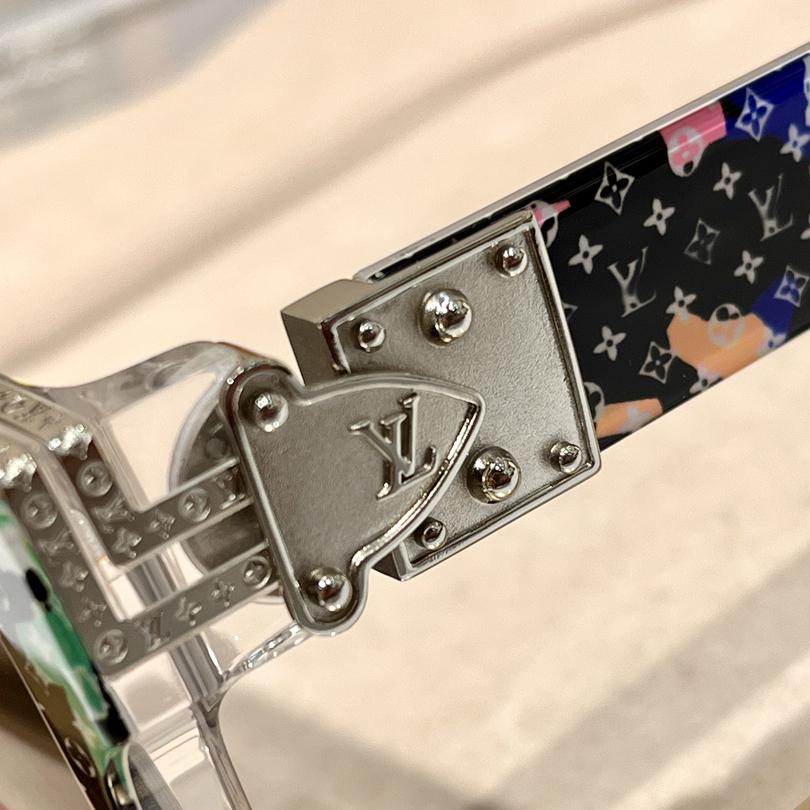 Louis Vuitton 1.1 Millionaires Square Sunglasses  LV96006 - DopestKickz