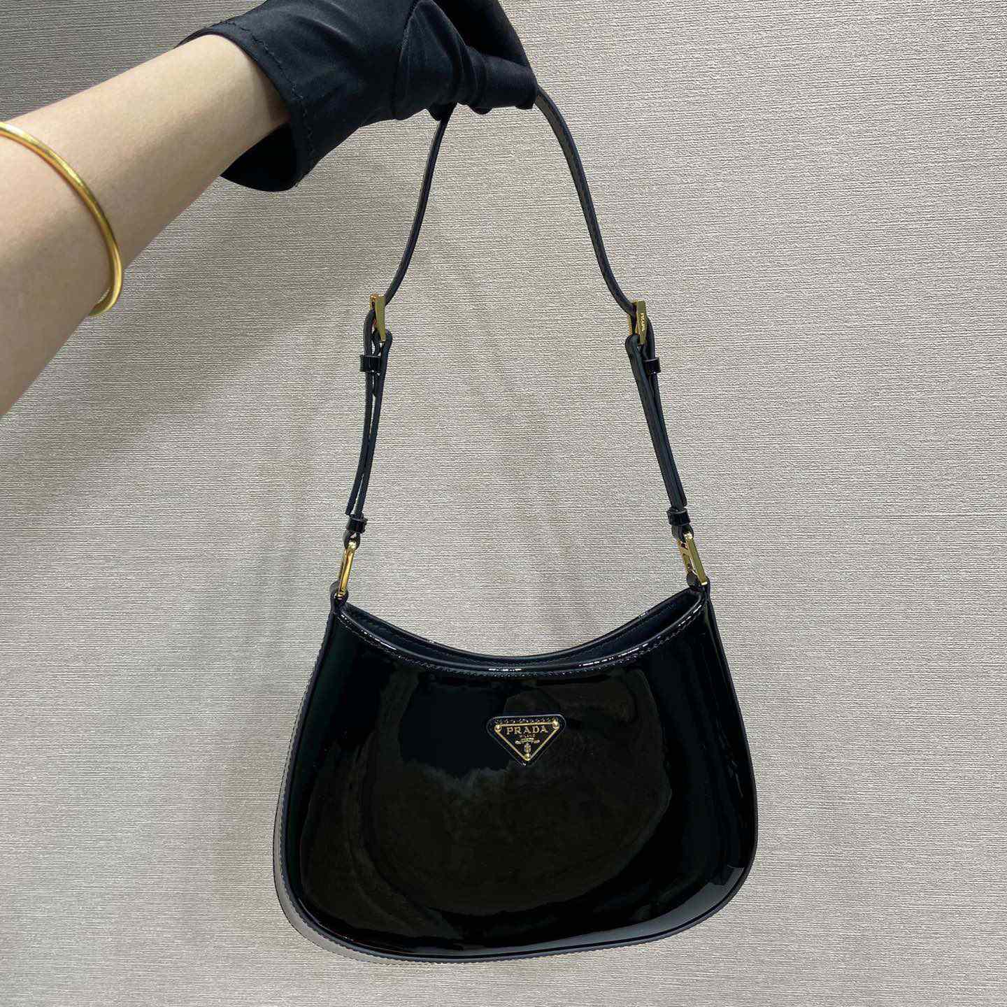 Prada Cleo Patent Leather Bag - DopestKickz