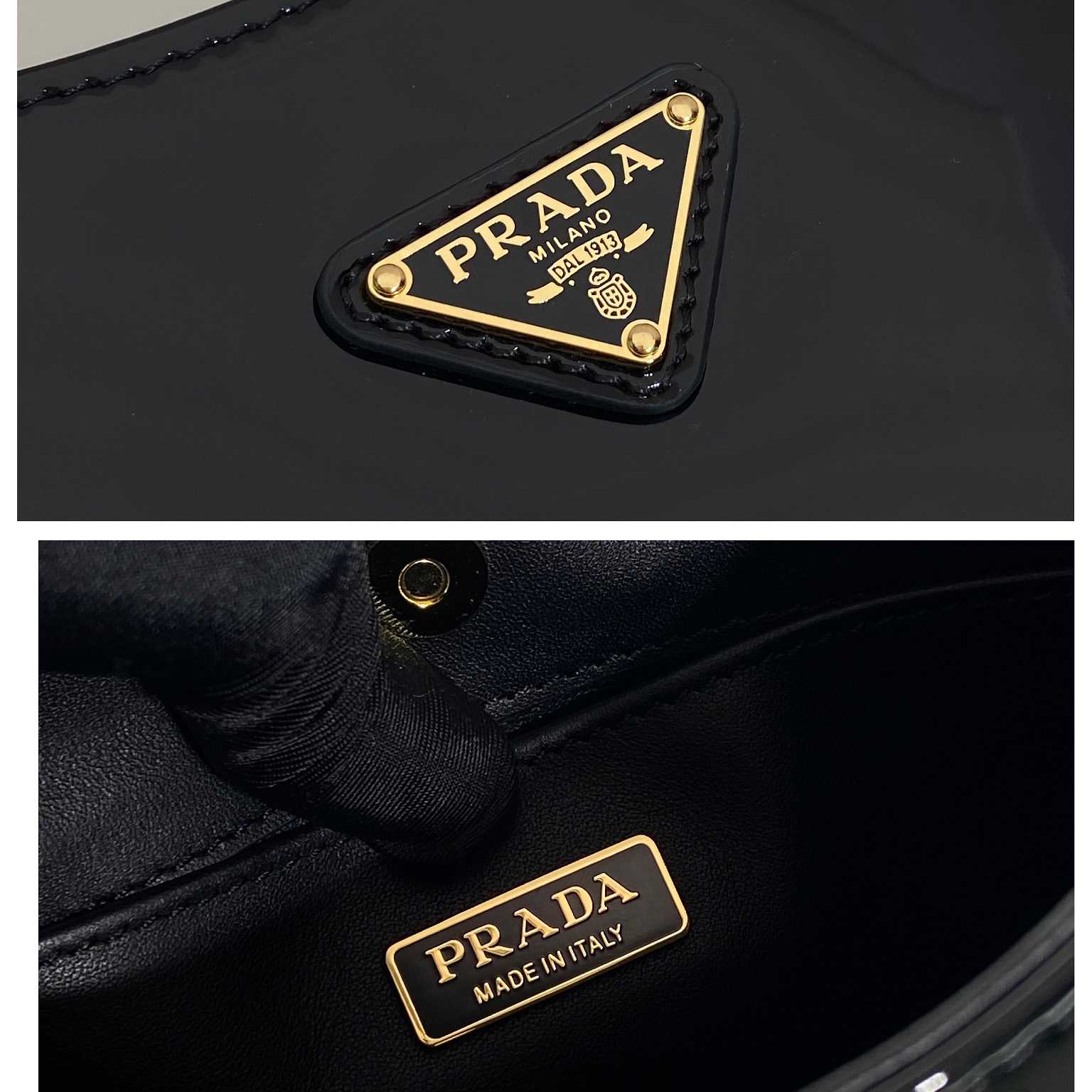Prada Cleo Patent Leather Bag - DopestKickz