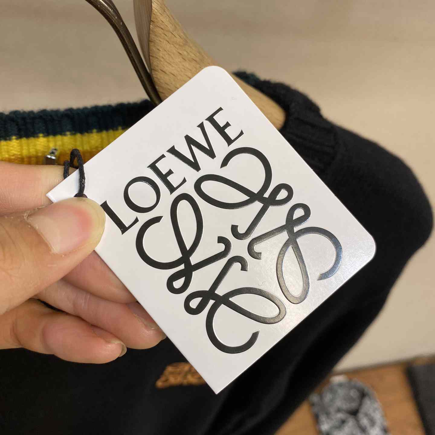 Loewe Anagram Wool Sweater - DopestKickz