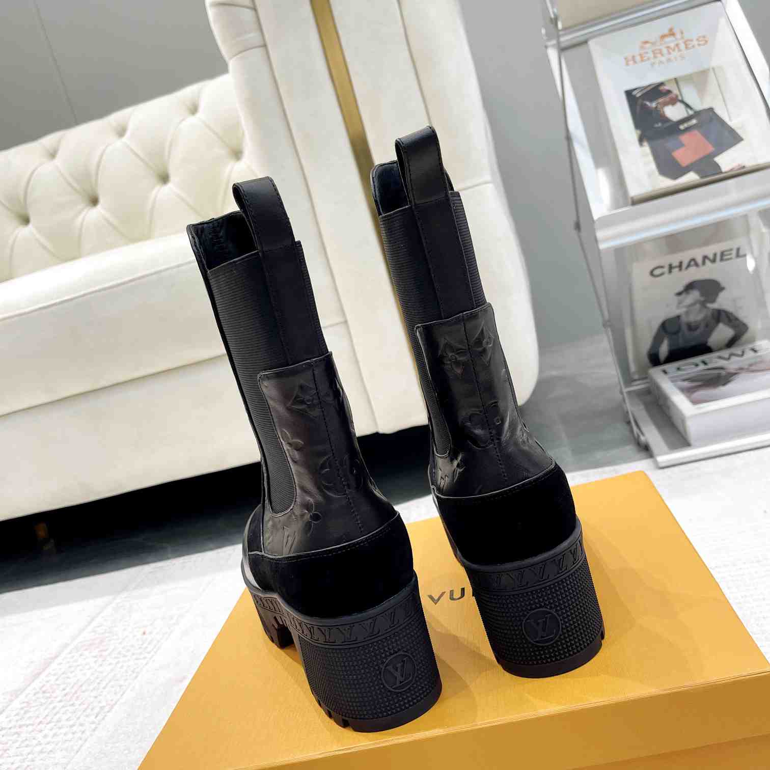 Louis Vuitton Laureate Platform Chelsea Boot - DopestKickz