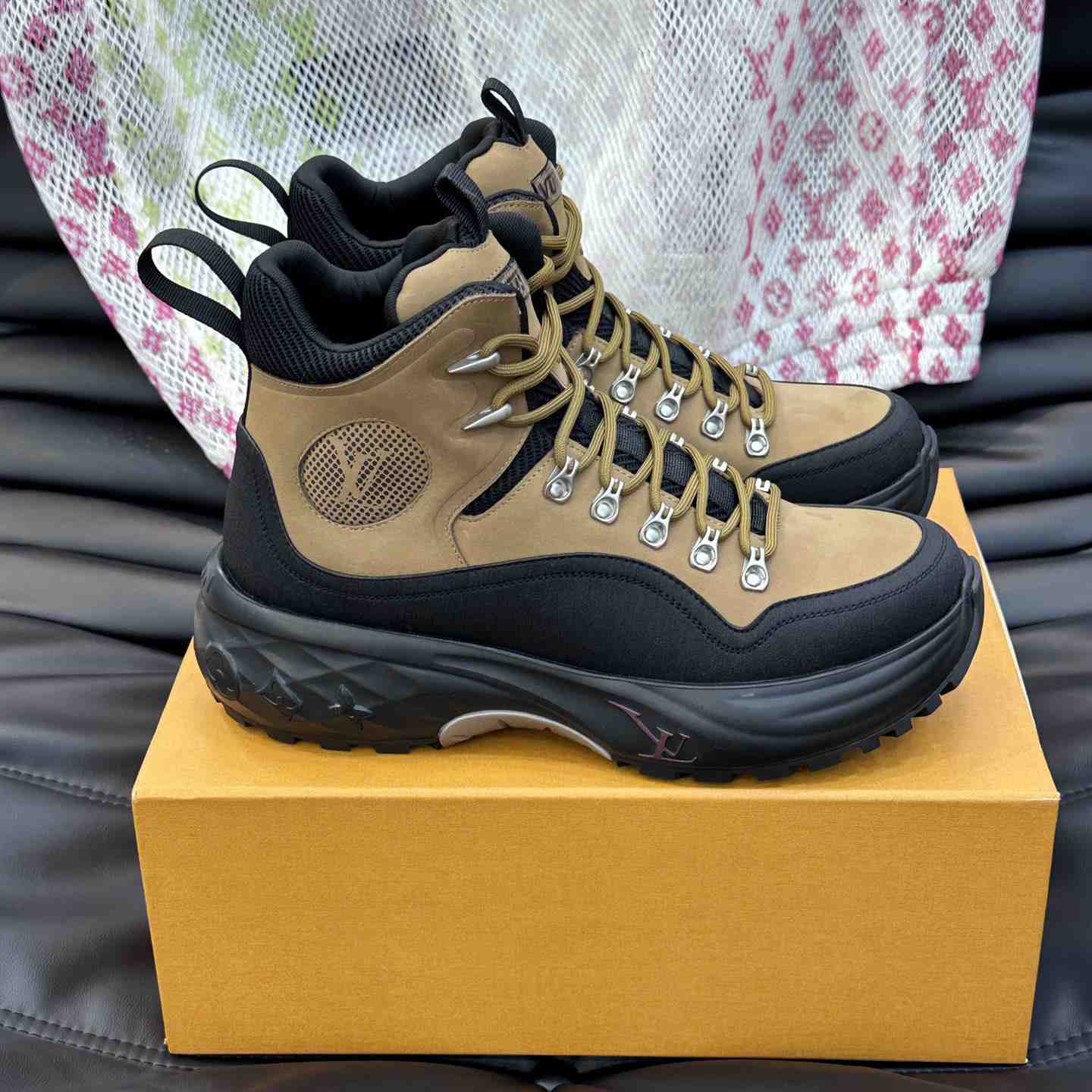 Balenciaga LV Discovery Ankle Boot - DopestKickz