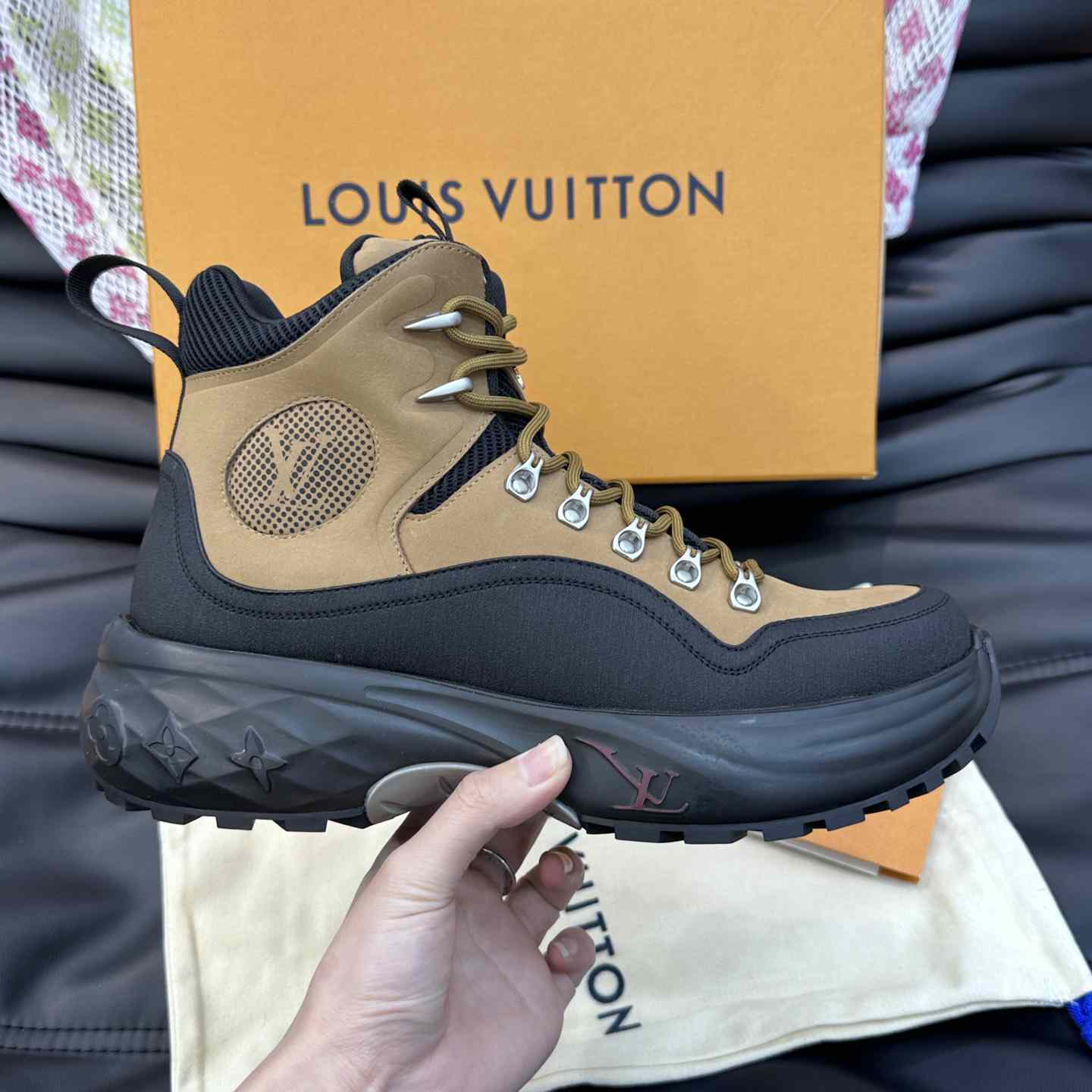 Balenciaga LV Discovery Ankle Boot - DopestKickz