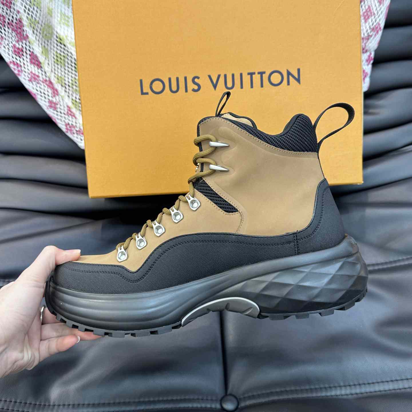 Balenciaga LV Discovery Ankle Boot - DopestKickz