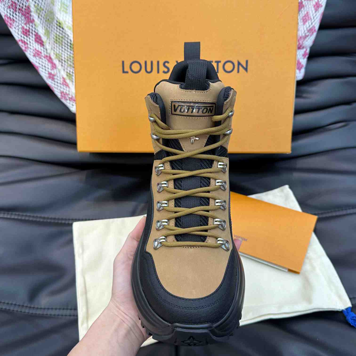 Balenciaga LV Discovery Ankle Boot - DopestKickz
