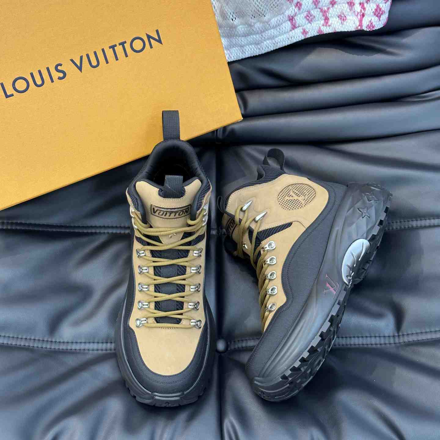 Balenciaga LV Discovery Ankle Boot - DopestKickz