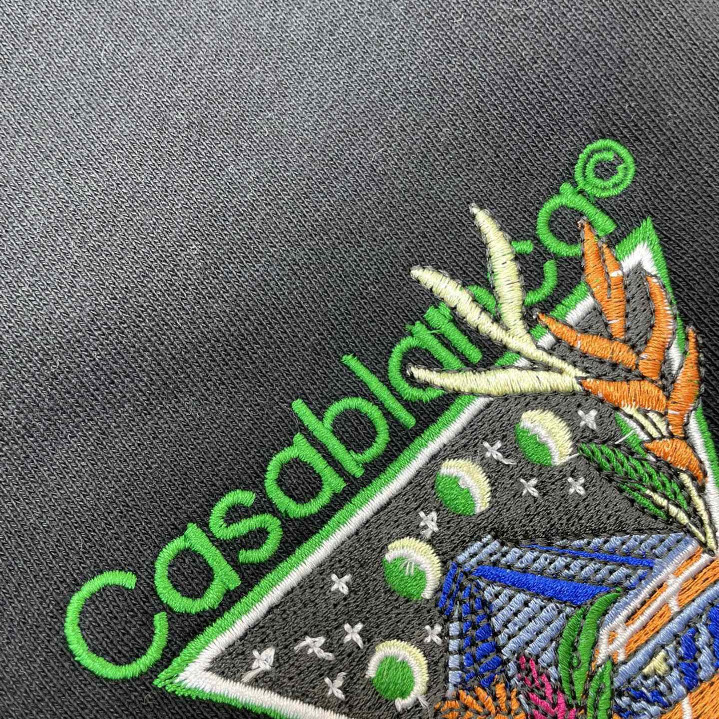 Casablanca Tennis Club Icon Embroidered Shorts  - DopestKickz
