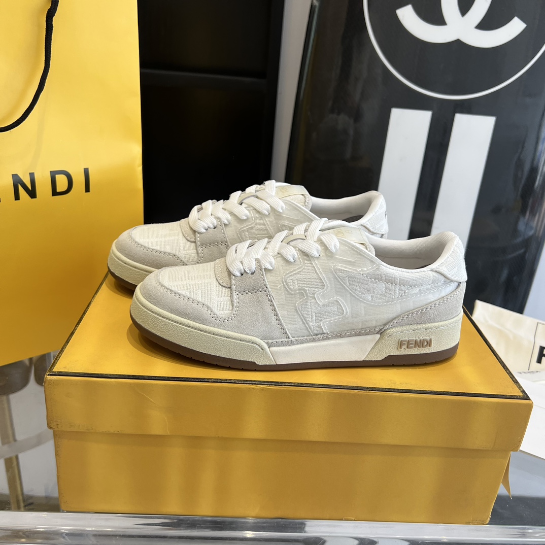 Fendi Fendi Match Lace-up Sneakers - DopestKickz