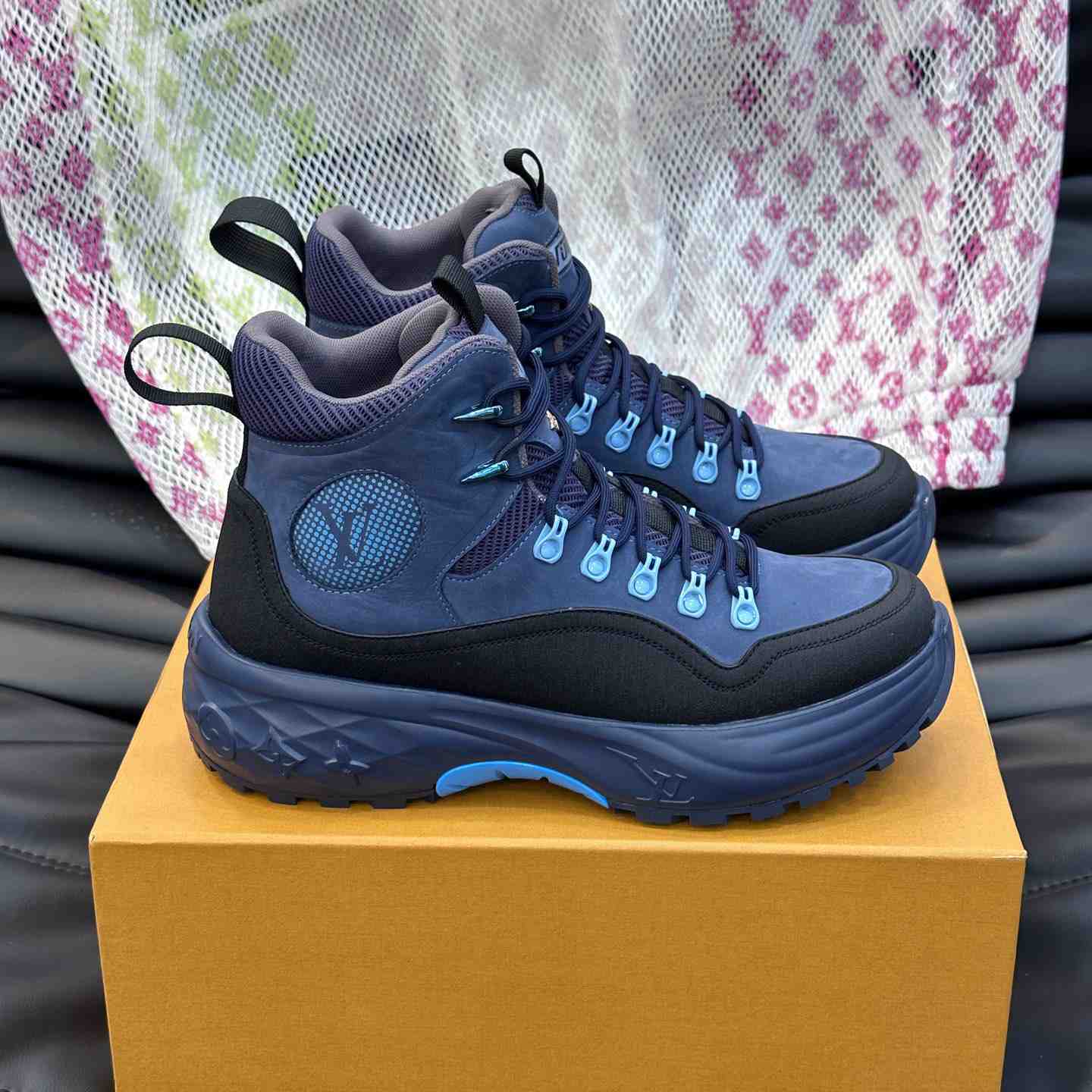 Balenciaga LV Discovery Ankle Boot - DopestKickz