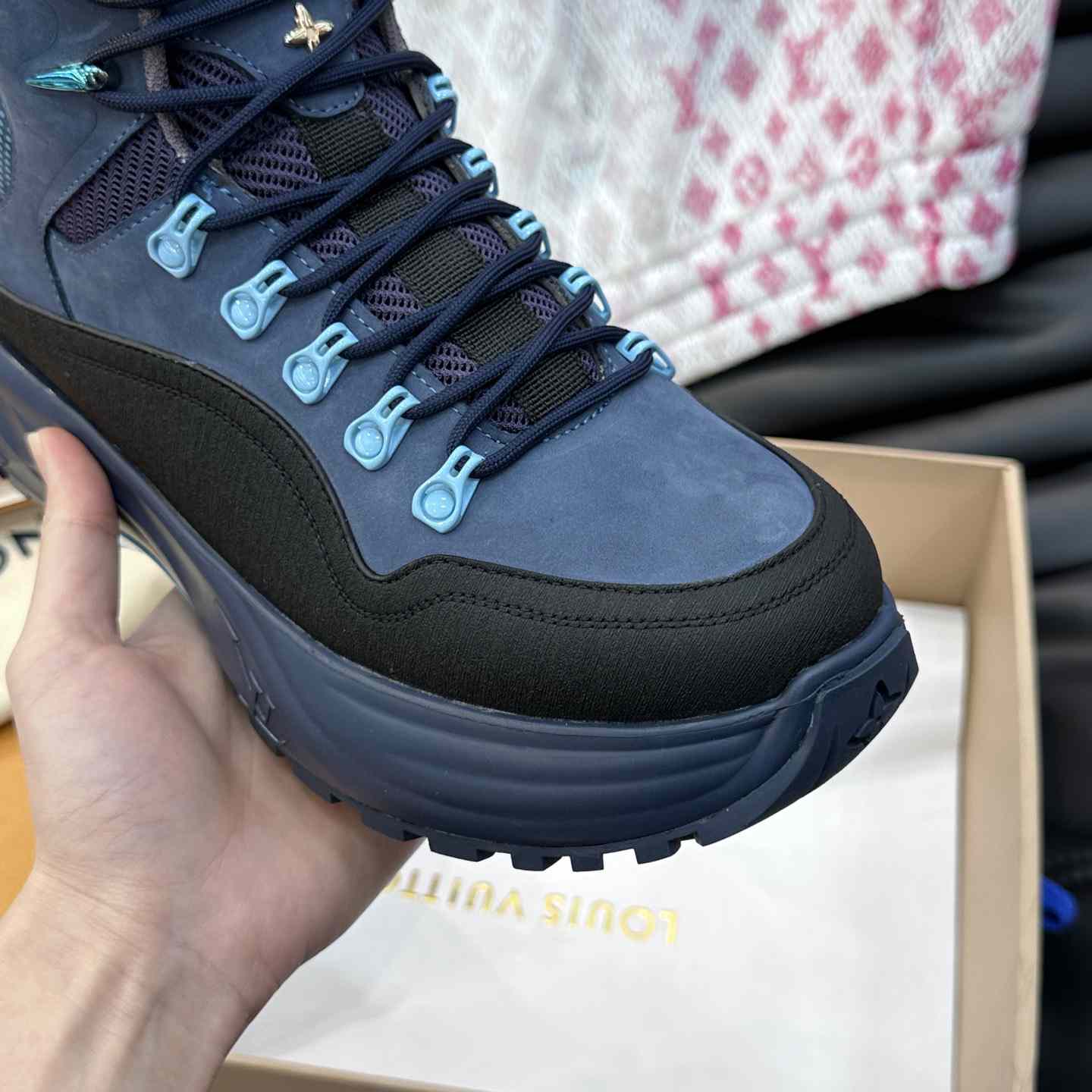 Balenciaga LV Discovery Ankle Boot - DopestKickz