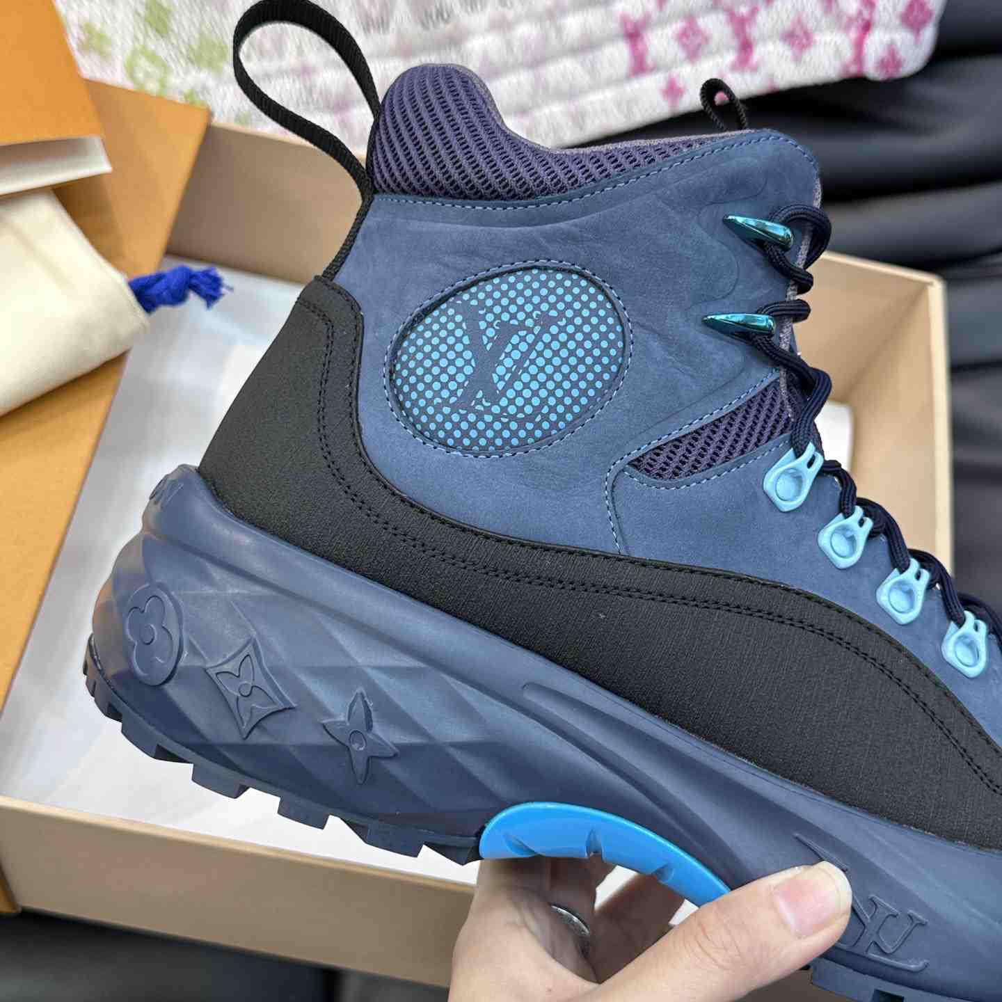 Balenciaga LV Discovery Ankle Boot - DopestKickz