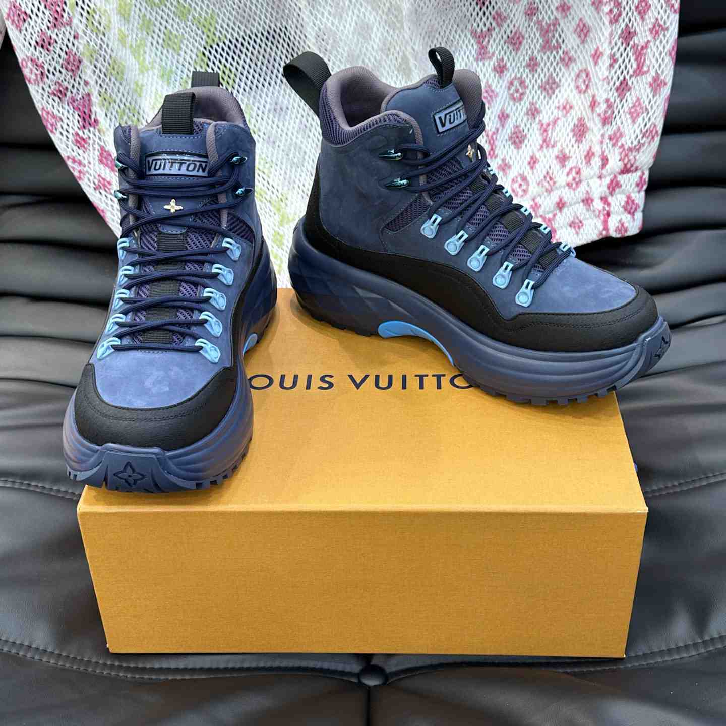 Balenciaga LV Discovery Ankle Boot - DopestKickz