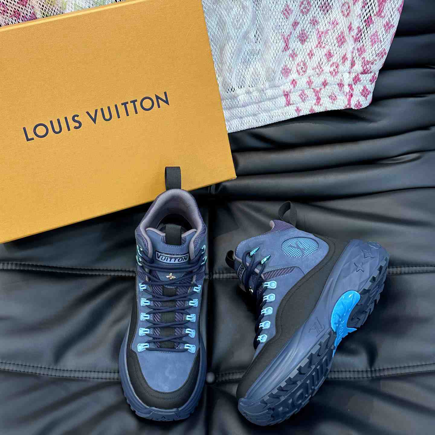 Balenciaga LV Discovery Ankle Boot - DopestKickz