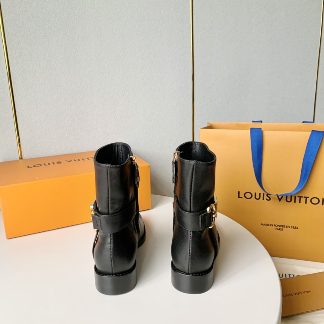 Louis Vuitton Westside Flat Ankle Boot   - DopestKickz