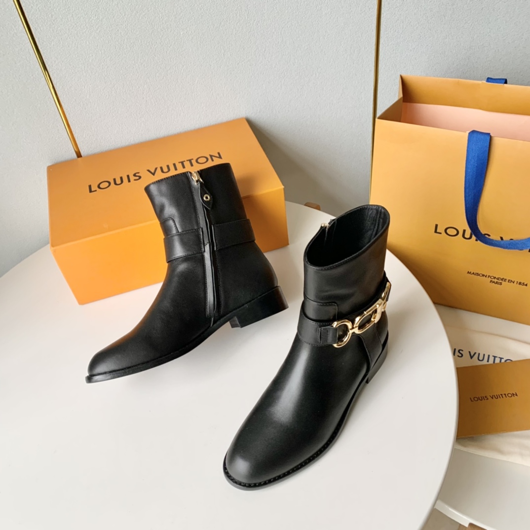 Louis Vuitton Westside Flat Ankle Boot   - DopestKickz